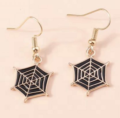 Boucles TOILE noire