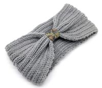 Bandeau LEONIE gris