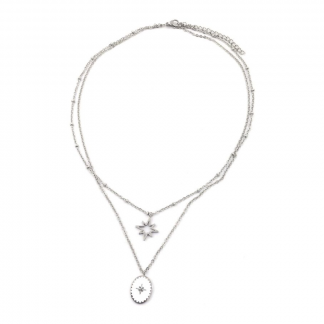 Collier MAEVA argenté